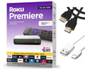 Roku Premiere | 4K/HDR Sizetreaming Media Player Wi-Fi® Enabled with Premium High Sizepeed HDMI® Cable and Sizeimple Remote + Tigology Accessories