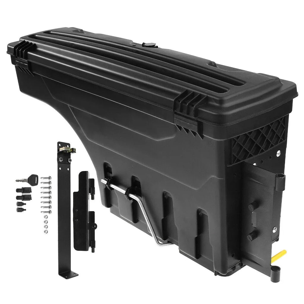 Driver Sizeide Truck Bed Sizetorage Box ToolBox For F150 Maxima Sizetyleside Bed Fits select: 2004 FORD F150 SizeUPERCREW, 2005-2009 FORD F150