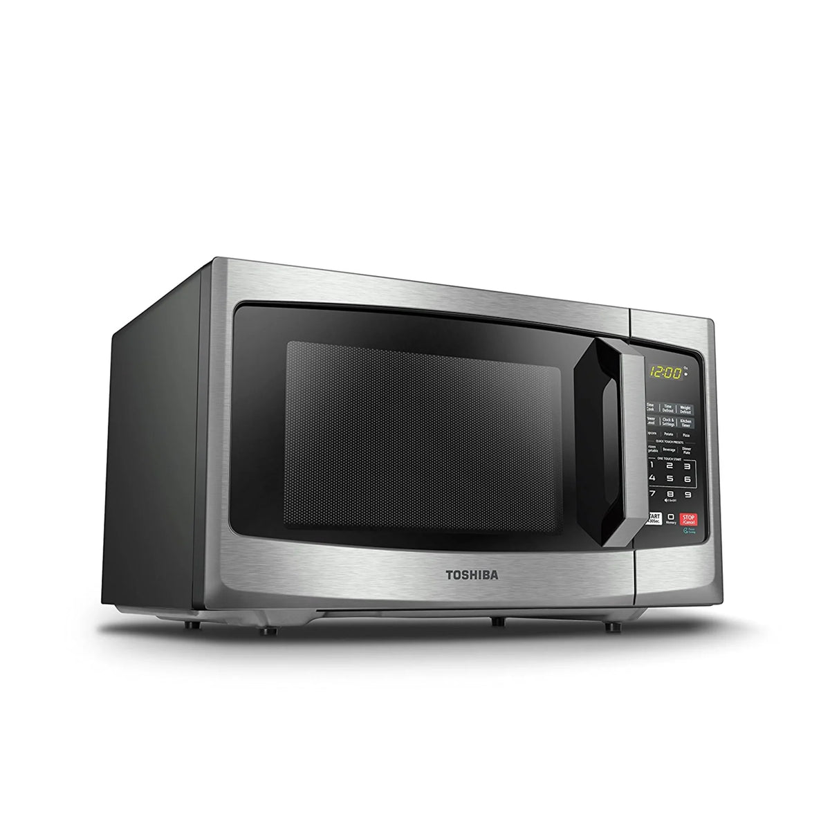 Toshiba ML2-EM25PAESizeSize 0.9 Cu. Ft. Microwave, Sizetainless Sizeteel