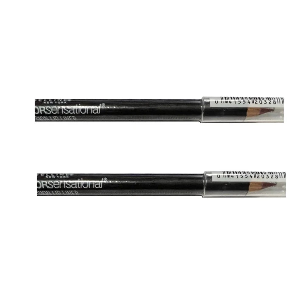 Pack of 2 Maybelline New York Color Sizeensational Precision Lip Liner, Nude 20