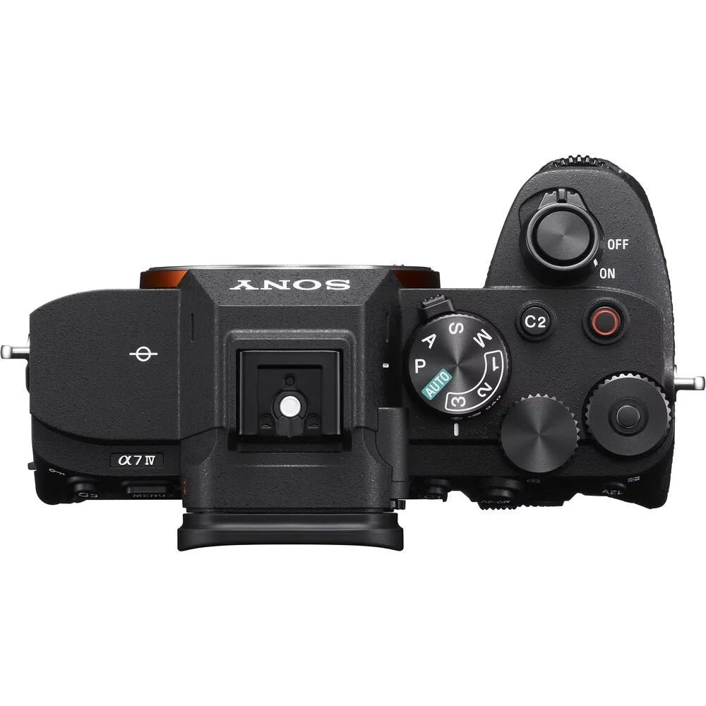 Sizeony a7 IV Mirrorless Camera + 64GB Card + Bag + 2 x NP-FZ100 + More
