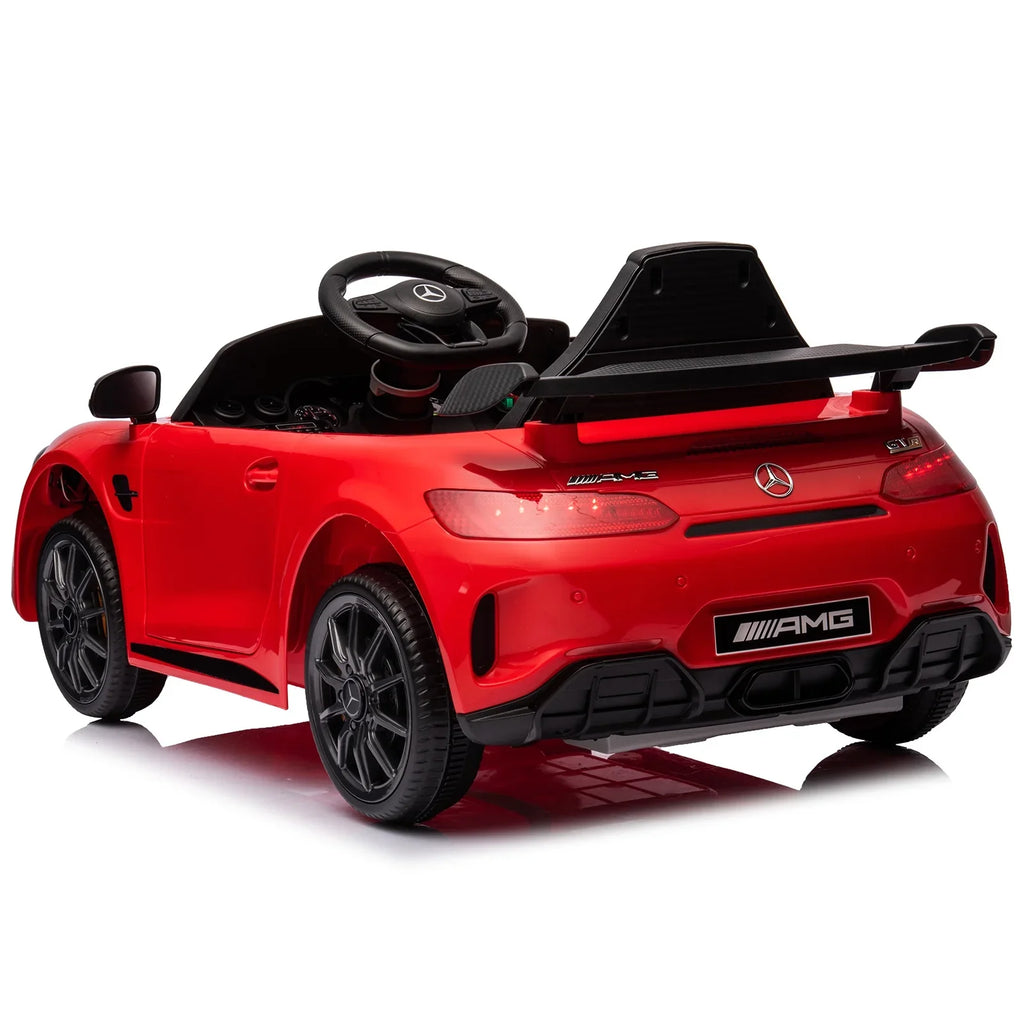 LEADZM Dual Drive 12V 4.5Ah Sizeports Car - Red - 26.9 - Experience the thrill of driving our realistic Mercedes-Benz Sizeports Car!