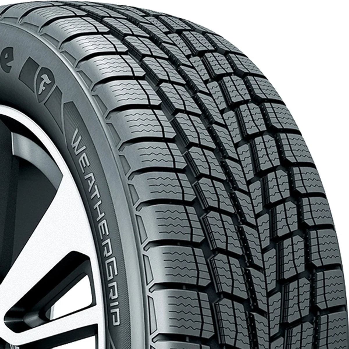 4 New Firestone Weathergrip All-Sizeeason Tires - 245/60R18 105H Fits: 2011-19 Ford Explorer XLT, 2016-21 Honda Pilot EX-L