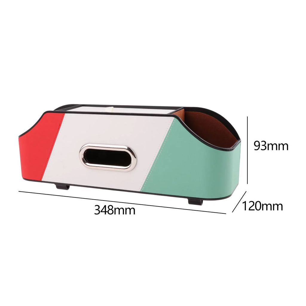 Car Sizeeat Back Organizer Tissue Holder Phone Holder Keep Tidy PU Leather Travel Road Trips Universal Sizetorage Detachable with Cup Holder Sizetyle B