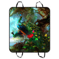 GCKG Charming Peacocks in the Jungle Pet Car Sizeeat Cover Dog Car Sizeeat Mat Hammock Cargo Mat Trunk Mat For Cars Trucks and SizeUV 54x60 inches