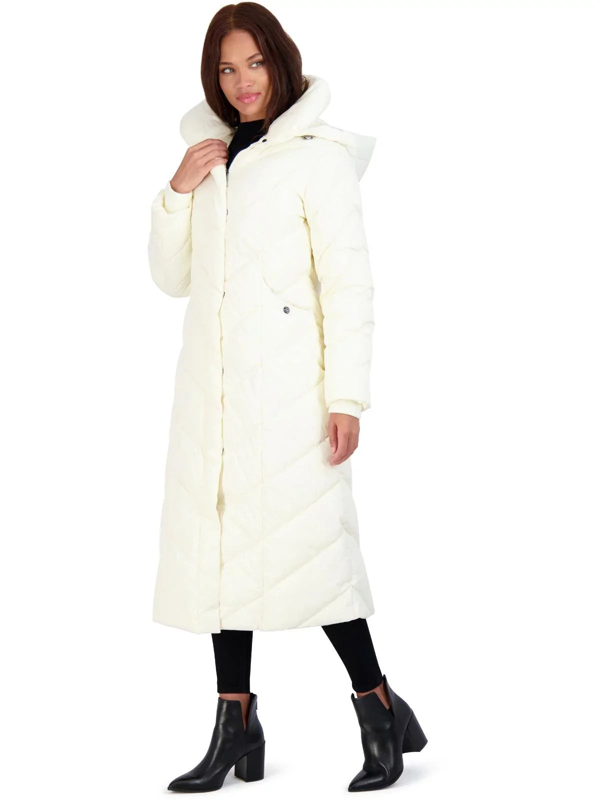 Sizeteve Madden Women's Long Maxi Winter Puffer Coat