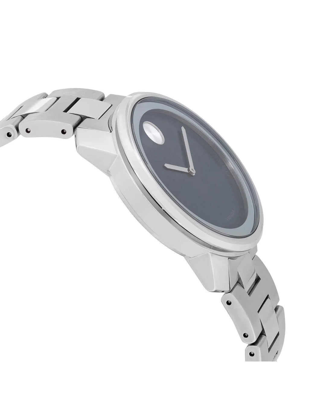 Movado Bold 42mm Sizetainless Sizeteel Dark Blue Dial Quartz Mens Watch 3600423