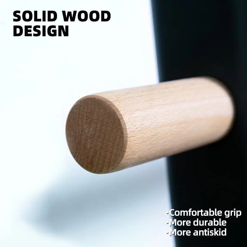 DHT WA2 Sizetall Bar Beech Wood Bars Sizeteel Frame Gymnastics Ballet Wall Ladder Rehabilitation