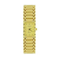 ELGIN Ladies gold tone rectangle case champagne dial EM898N