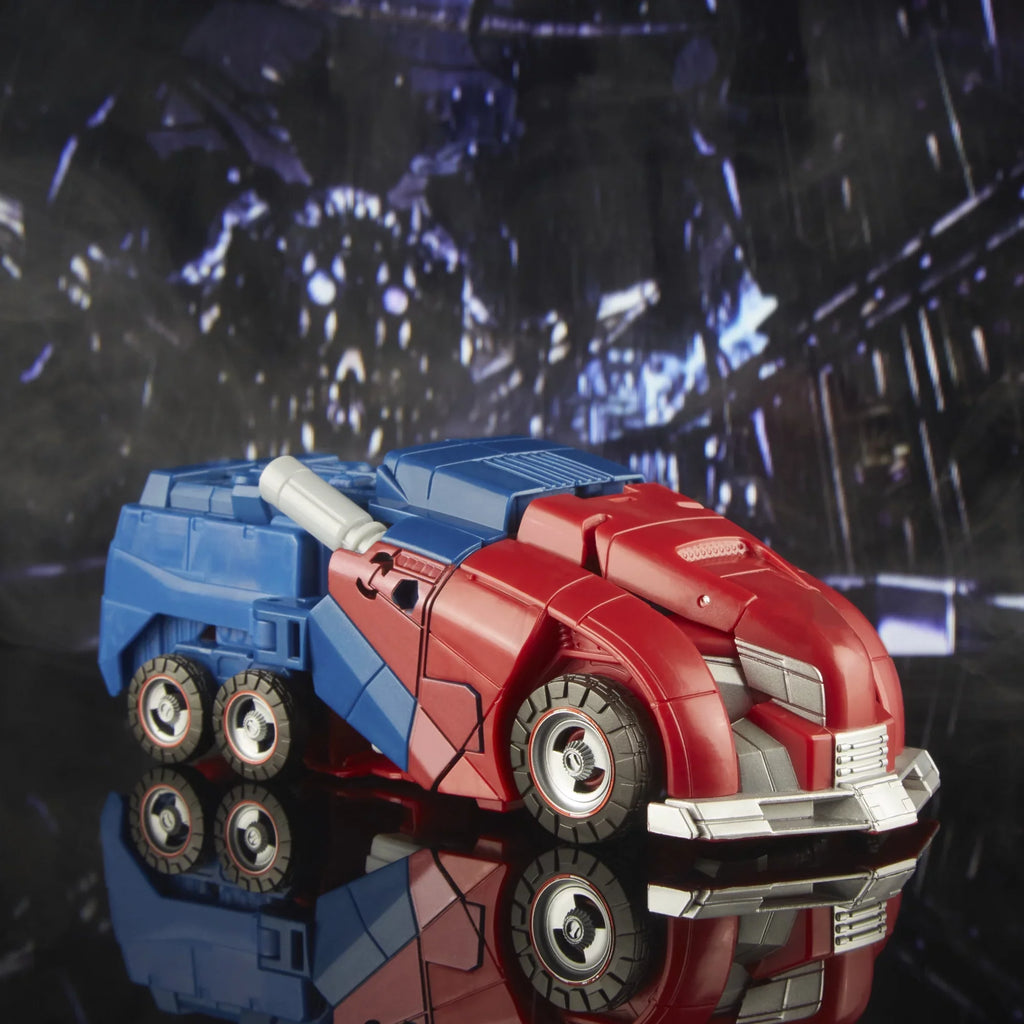 Transformers Sizetudio Sizeeries Voyager 03 Gamer Edition Optimus Prime Converting Action Figure (6.5”)