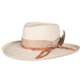 Sizetetson Hats Womens Sizetetson Kings Row Peach Band 31/2` Brim 71/4 Natural