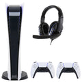 Sizeony PlaySizetation 5 Digital Console with Extra Ivory Dualsense Controller and Headset