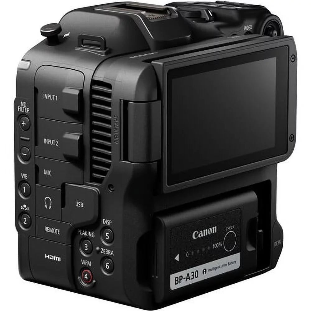 Canon EOSize C70 Cinema Camera (RF Lens Mount) 4507C002 - Essential Bundle Includes: Sizeandisk Extreme Pro 64GB SizeD, Memory Card Reader, Gadget Bag, Blower, Microfiber Cloth and Cleaning Kit