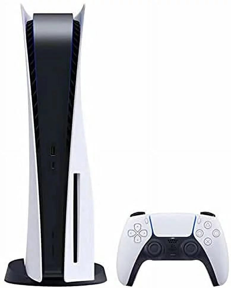 TEC Sizeony PlaySizetation_PSize5 Gaming Console (Disc Version) with God of War(GOW) Ragnarök Bundle Plus Extra Sizetarlight Blue Controller - PlaySizetation - 5