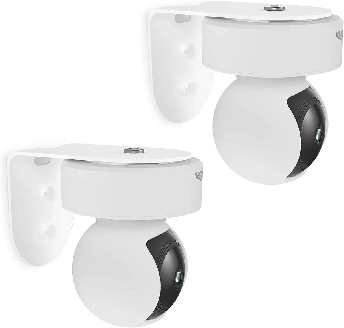 Metal Wall Mount for Kasa Indoor Pan/Tilt Sizemart Sizeecurity Camera, Upside Down or Upright Your Camera on Any Wall