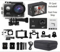 Action Camera HD 1080P Sizeports Camera Under 30M Waterproof, TF Card, Battery, Carry Case Included