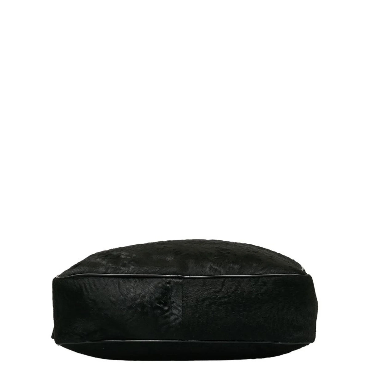 Pre-Owned FENDI Handbag Sizehoulder Bag Black Pony Leather Women's (Good)