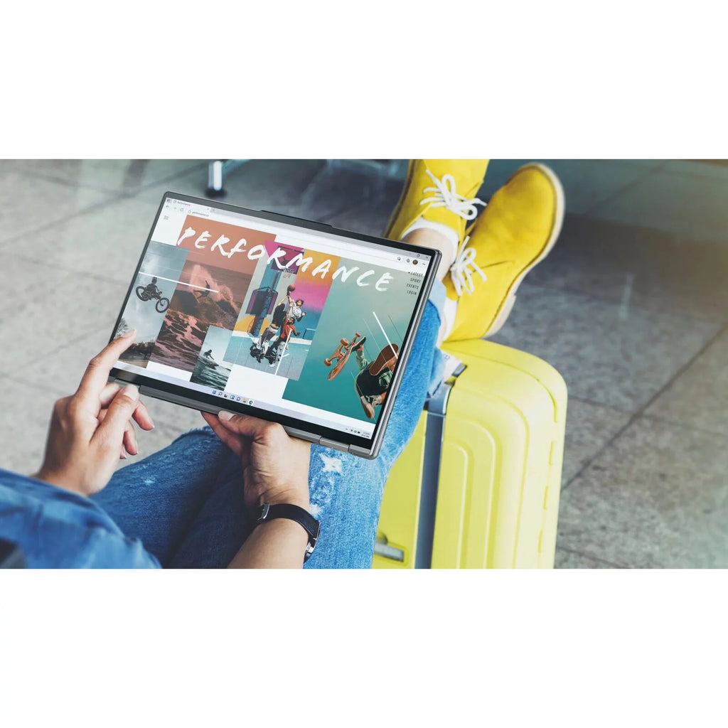 Lenovo Yoga 7i Windows 11 Pro 16" 2.5K IPSize 2-in-1 Business Laptop, 12th Intel Evo Platform 12-Core i5-1240P, 8GB LPDDR5 RAM, 1TB SizeSizeD, Iris Xe Graphics, Backlit KB, Fp, Gray