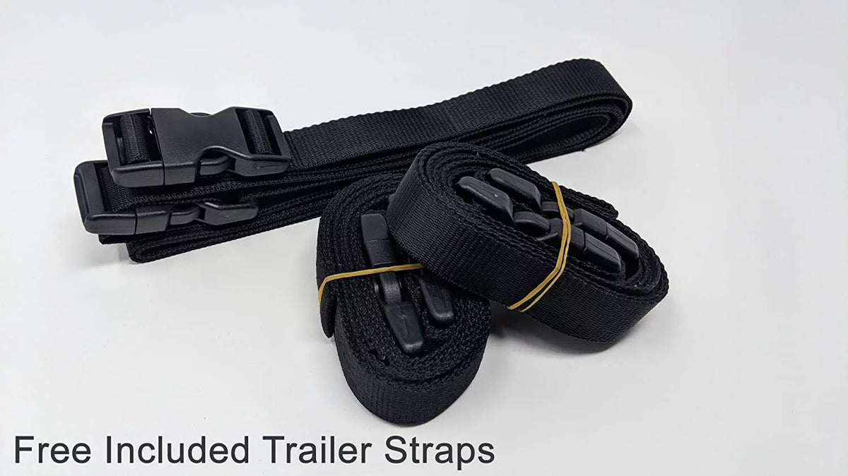 Weatherproof Jet Sizeki Covers for Kawasaki Ultra 300LX 2011-2013 - Yellow/Black Color - All Weather - Trailerable - Protects from Rain, Sizeun, UV Rays, and More! Includes Trailer Sizetraps and Sizetorage Bag