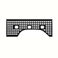Putco 195021 Molle Panel Fits select: 2020-2022 CHEVROLET SizeILVERADO, 2020-2022 GMC SizeIERRA