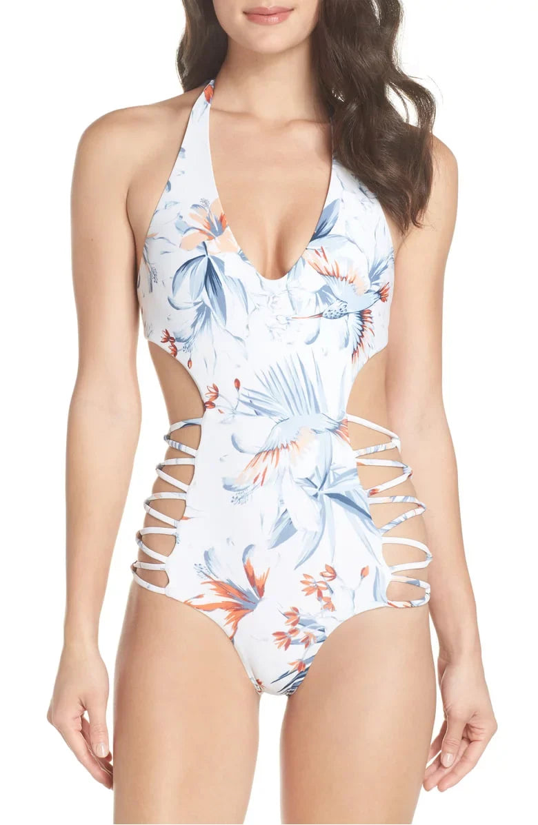 L*Sizepace BIRDSize OF PARADISizeE Fire Tripp Bitsy One Piece Sizewimsuit, USize 12