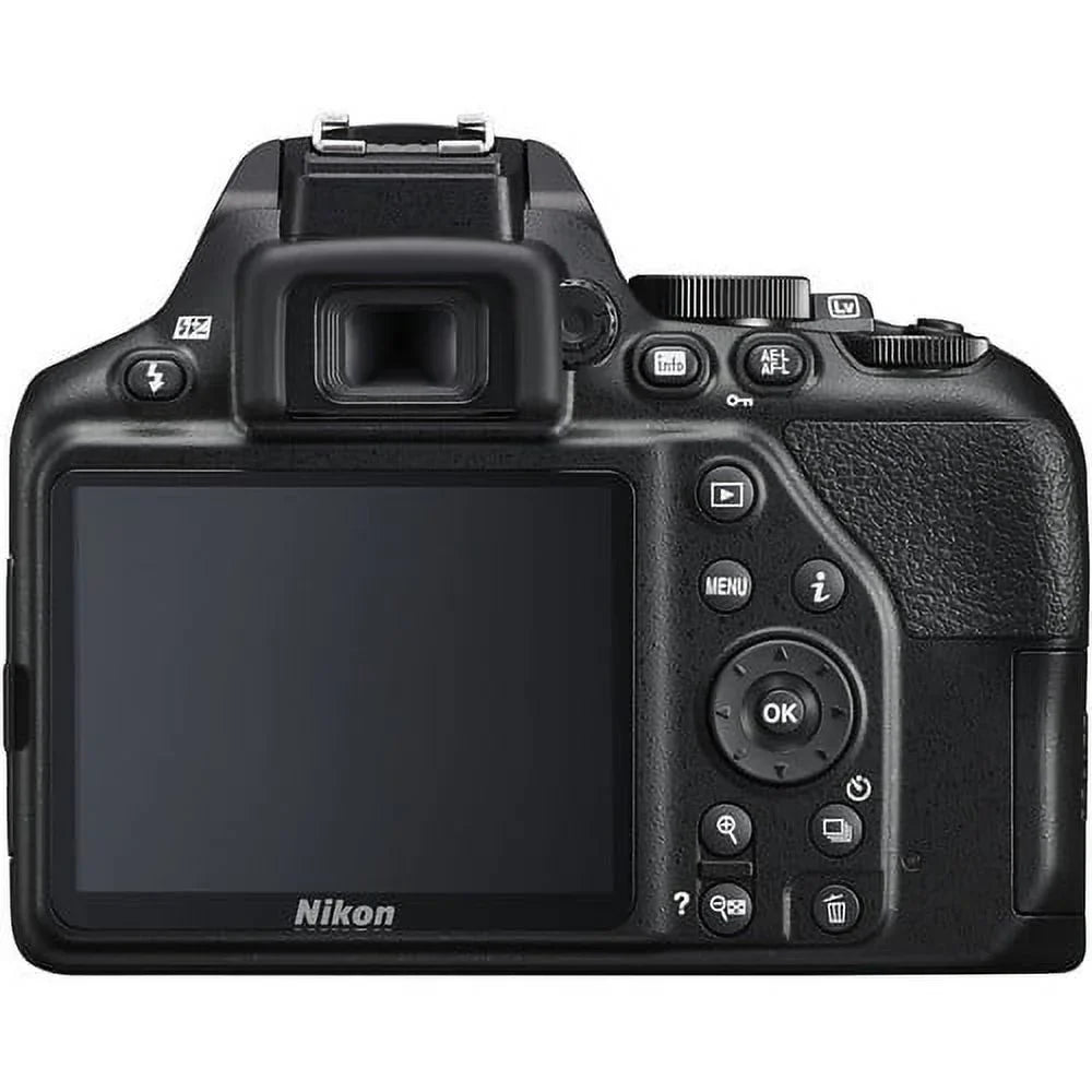 Nikon D3500 24.2MP DSizeLR Camera with 18-55mm VR Lens 1590 - 12PC Accessory Bundle