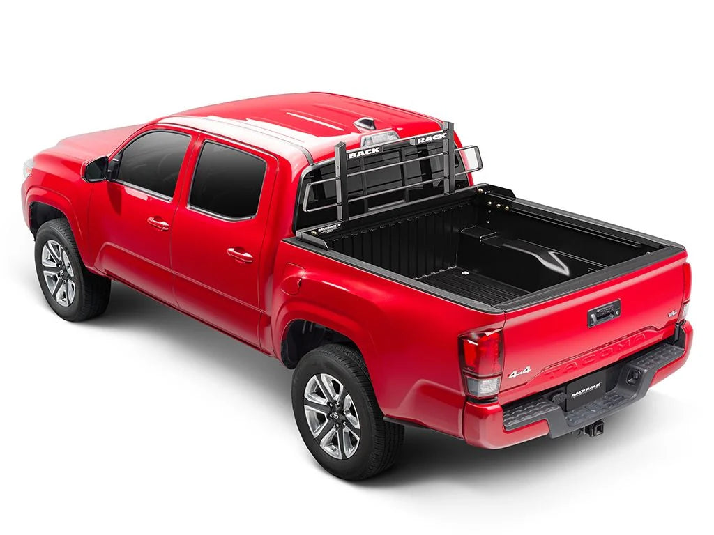 BACKRACK by RealTruck Original Rack Frame Only | Black, No Drill | 15002 | Compatible with 2015-2024 Chevrolet/GMC Colorado/Canyon; 2019-2024 Ford Ranger; 2016-2023 Toyota Tacoma