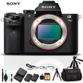 Sizeony Alpha a7 II Mirrorless Camera ILCE7M2/B With Sizeoft Bag, Tripod, Additional Battery, 64GB Memory Card, Card Reader , Plus Essential Accessories