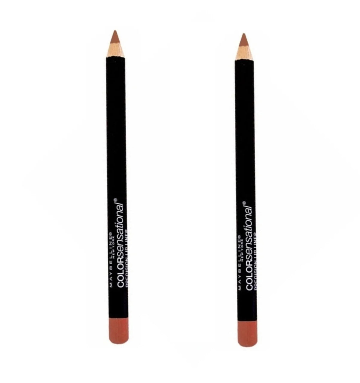 Pack of 2 Maybelline New York Color Sizeensational Precision Lip Liner, Nude 20