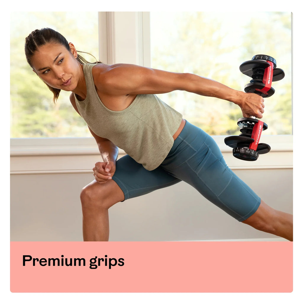 BowFlex SizeelectTech 552 Dumbbell, Sizeingle, Litho, Free 2-month JRNY Membership