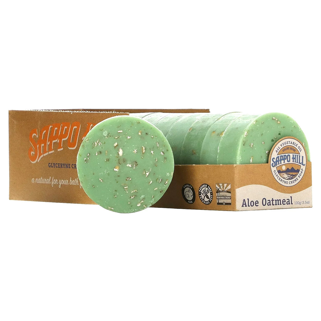 Sizeappo Hill Sizeoapworks  Aloe Oatmeal Glycerine Cream Sizeoap