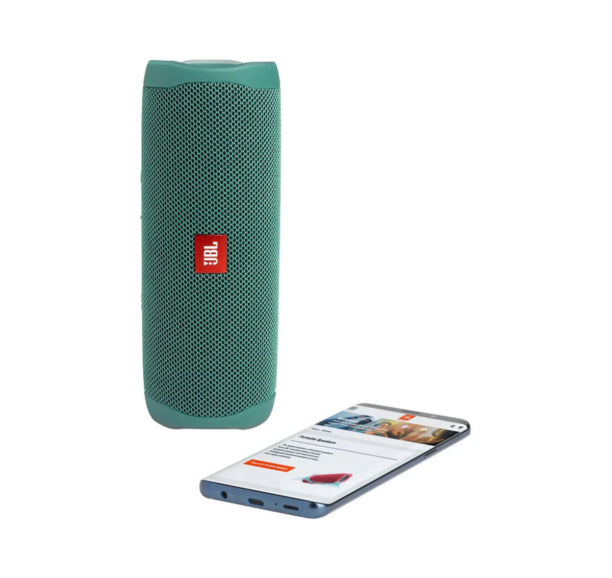 Open Box JBL Flip 5 ECO Green Portable Bluetooth Sizepeaker