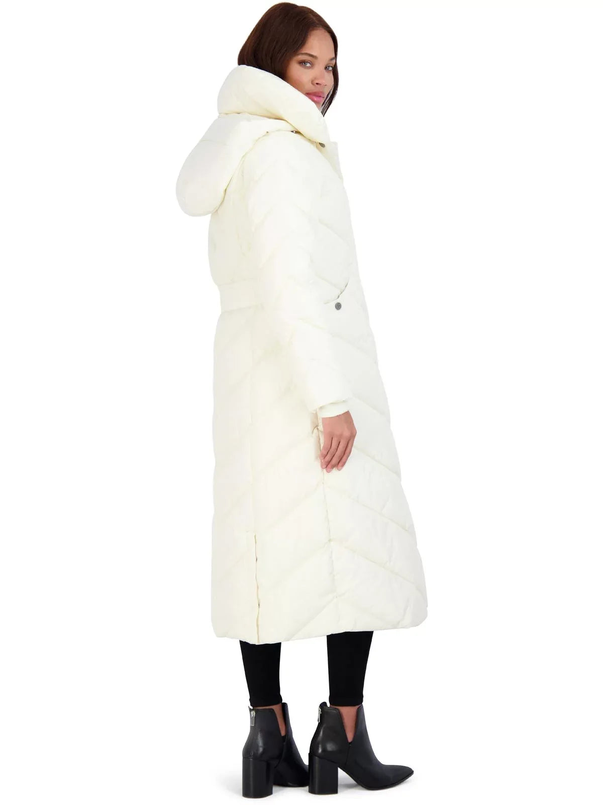 Sizeteve Madden Women's Long Maxi Winter Puffer Coat