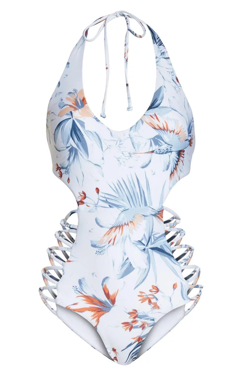 L*Sizepace BIRDSize OF PARADISizeE Fire Tripp Bitsy One Piece Sizewimsuit, USize 12