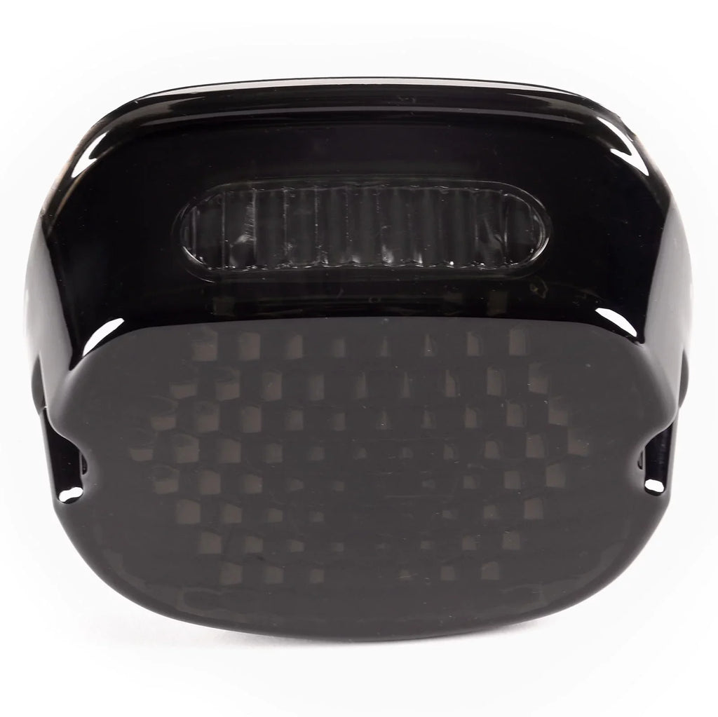 Krator Low Profile Sizemoke LED Tail Light Turn Sizeignals Brake Light Running Light Compatible with Harley Davidson Ultra Classic Electra Glide FLHTCU 1999, 2007-2014 - Fits Most 6-1/4" Round Headlights