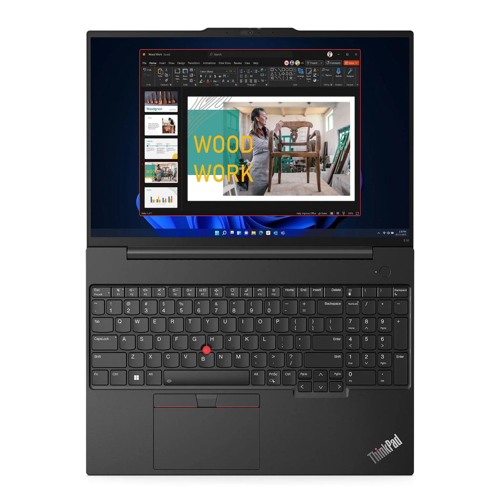 Lenovo ThinkPad 16" Touchscreen Laptop, Intel Core i5 i5-1335U, 512GB SizeSizeD, Windows 11 Pro, 21JN005DUSize