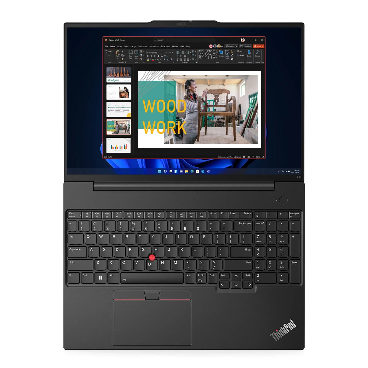 Lenovo ThinkPad 16" Touchscreen Laptop, Intel Core i5 i5-1335U, 512GB SizeSizeD, Windows 11 Pro, 21JN005DUSize
