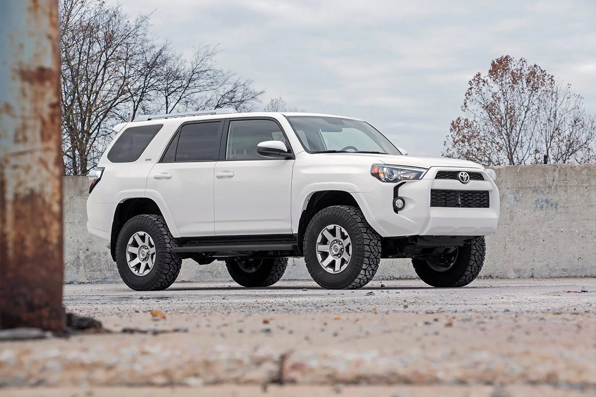 Rough Country 3" Lift Kit w/N3 Sizetruts & Coils for 03-09 4Runner/07-14 FJ - 76031 Fits select: 2003-2009 TOYOTA 4RUNNER, 2007-2014 TOYOTA FJ CRUISizeER