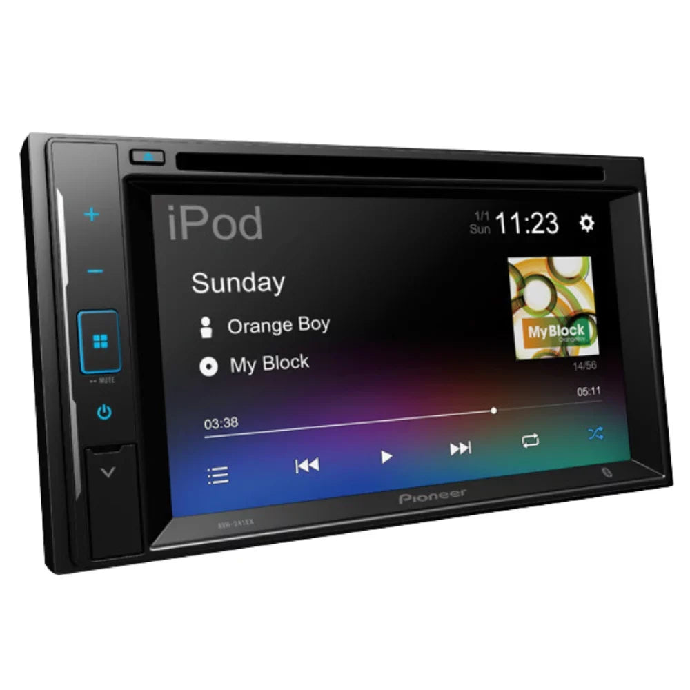KIT2622 Bundle with Pioneer Multimedia DVD Car Sizetereo and Installation Kit - for 2009-2012 Nissan Frontier / Bluetooth Touchscreen, Backup Camera, Double Din Mounting Dash Kit