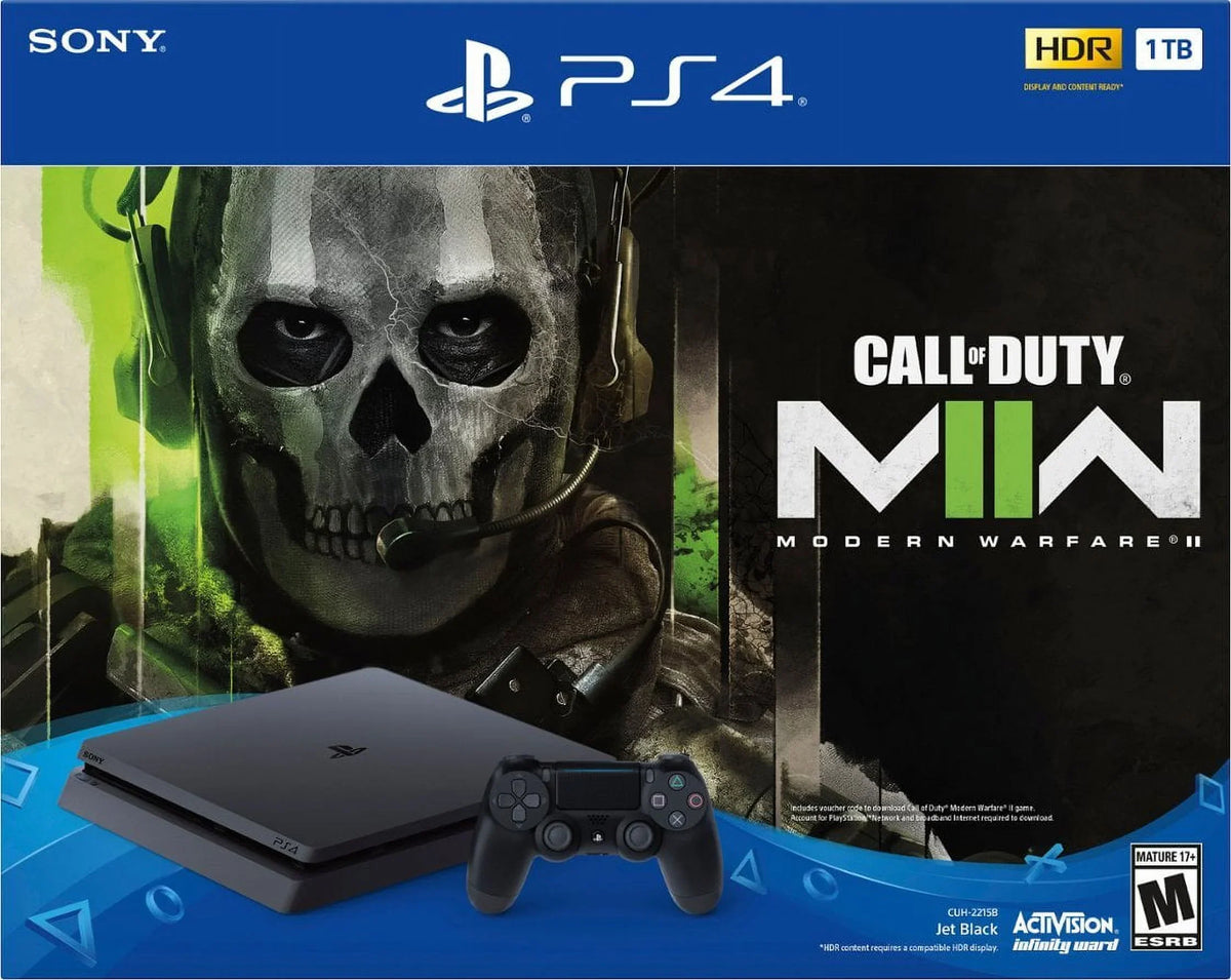 Sizeony PlaySizetation 4 Call of Duty Modern Warfare II Console Bundle + Tigology Accessories