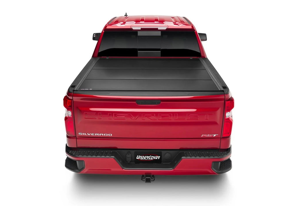 UnderCover Ultra Flex Hard Folding Truck Bed Tonneau Cover | UX42014 | Fits 2016 - 2023 Toyota Tacoma (fits w/ or w/o bedside storage boxes) 5' 1" Bed (60.5")