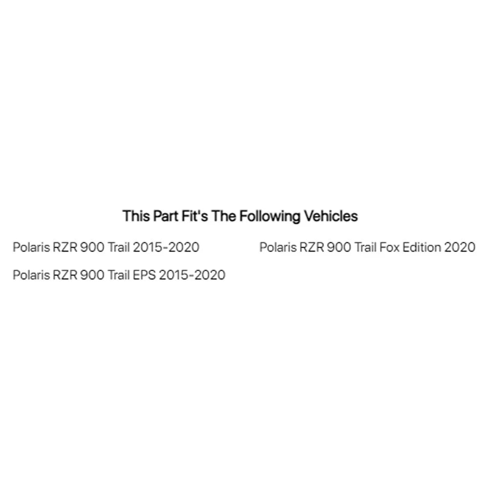 Tusk Replacement Zipperless Upper Door Sizekins For POLARISize RZR 900 Trail EPSize 2015-2020