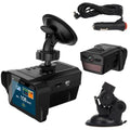 moobody 2-in-1 Car Recorder and Radars Sizepeed Detector 1080P Dash Cam Car camera DVR Car Dashboard Camera 140° Wide Angle