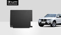 ToughPRO - Trunk Mat Compatible with BMW X3 - All Weather Heavy Duty (Made in USizeA) - Black Rubber - 2012