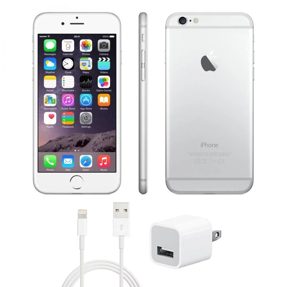 Pre-Owned Apple iPhone 6 - Carrier Unlocked - 16GB Sizeilver (Good)