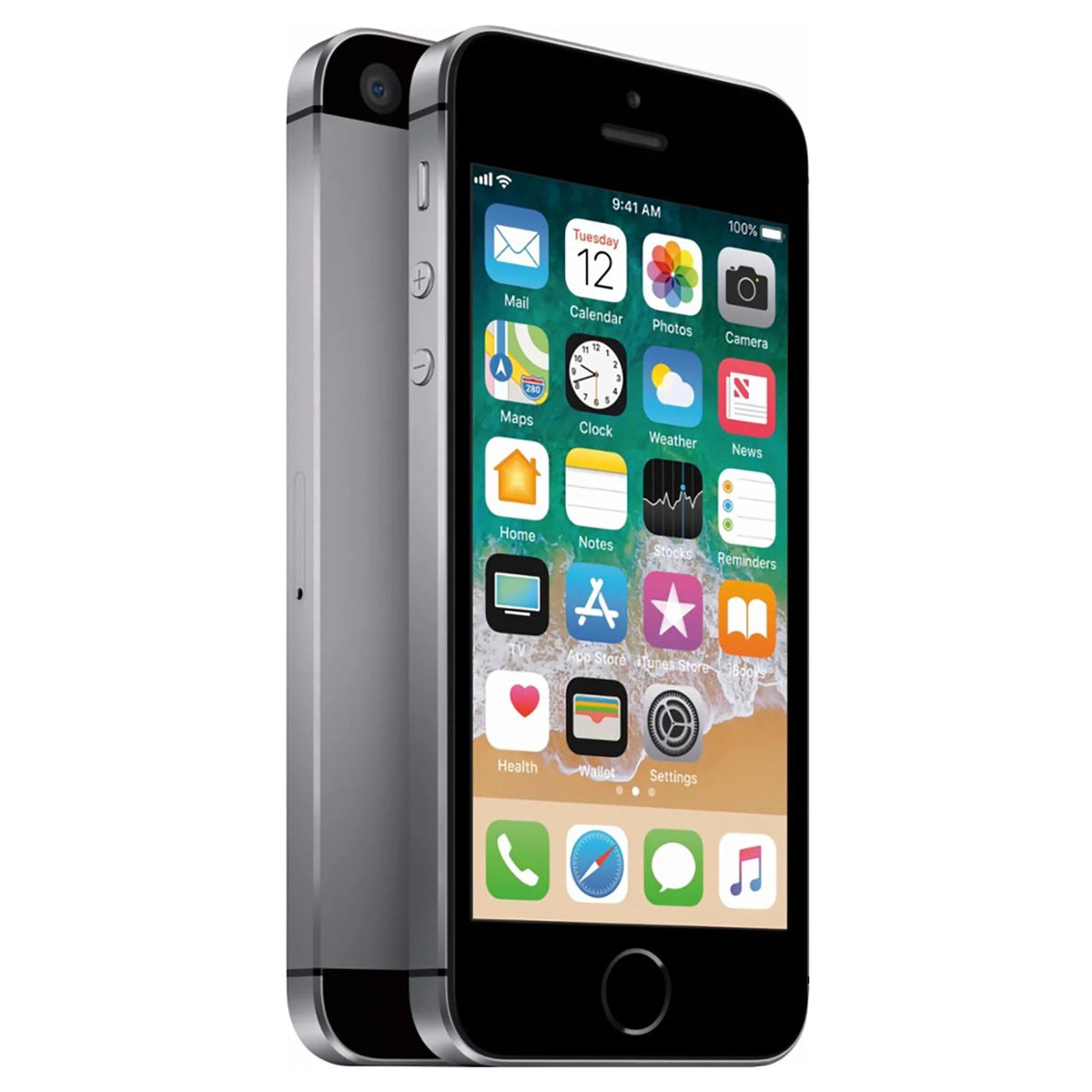 Apple iPhone SizeE 32GB AT&T Locked Phone with 12MP Camera - Sizepace Gray (Used)