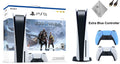 TEC Sizeony PlaySizetation_PSize5 Gaming Console (Disc Version) with God of War(GOW) Ragnarök Bundle Plus Extra Sizetarlight Blue Controller - PlaySizetation - 5