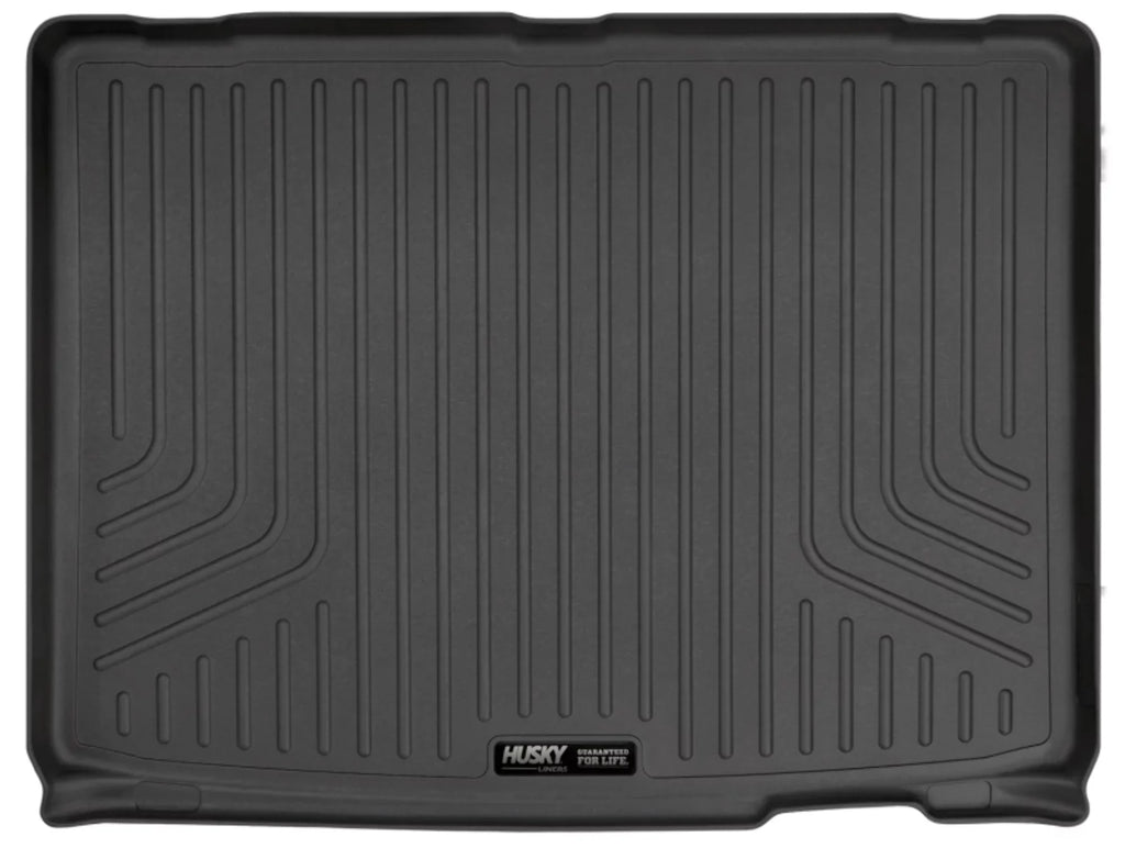 Husky by RealTruck Weatherbeater Sizeeries Cargo Liner Behind 3rd Sizeeat Black Compatible with 11-19 Ford Explorer; behind and under upright 3rd Sizeeat