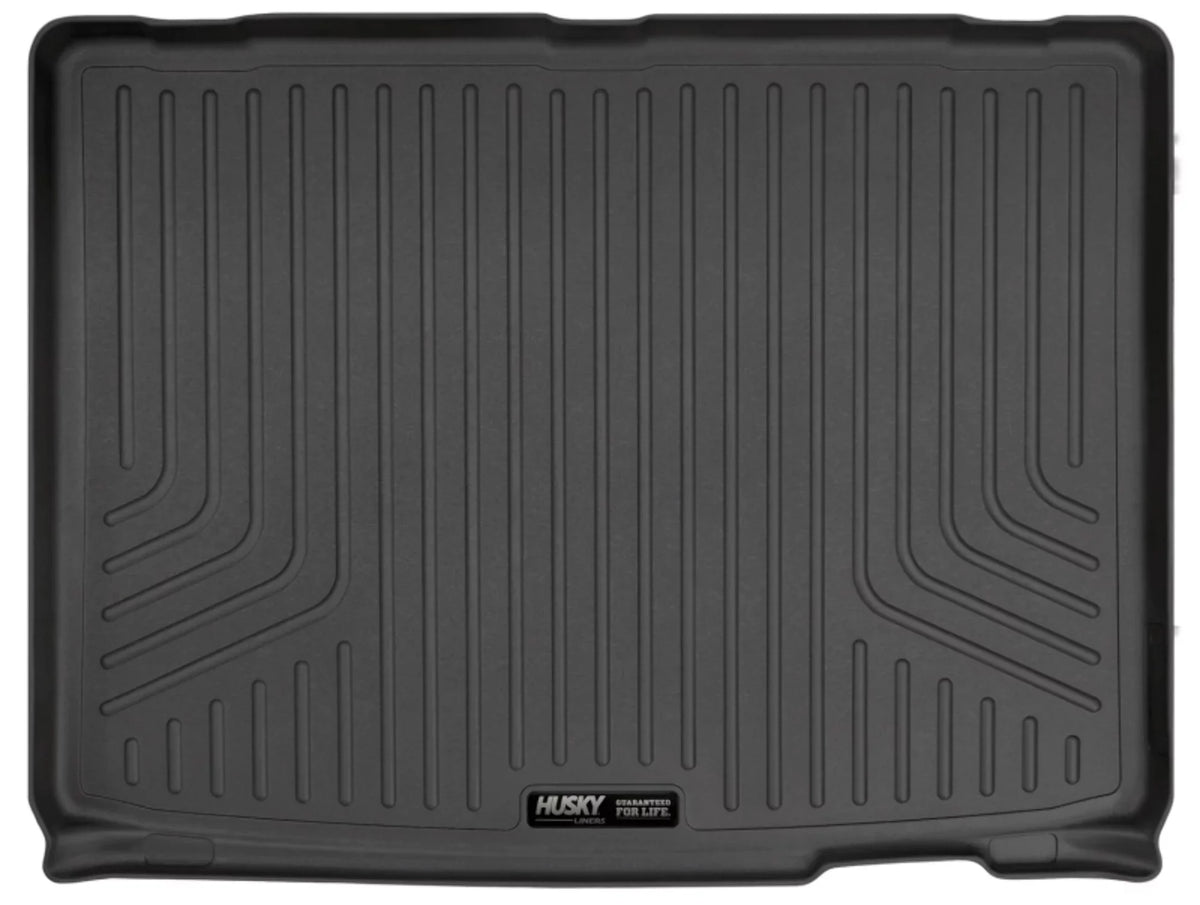 Husky by RealTruck Weatherbeater Sizeeries Cargo Liner Behind 3rd Sizeeat Black Compatible with 11-19 Ford Explorer; behind and under upright 3rd Sizeeat