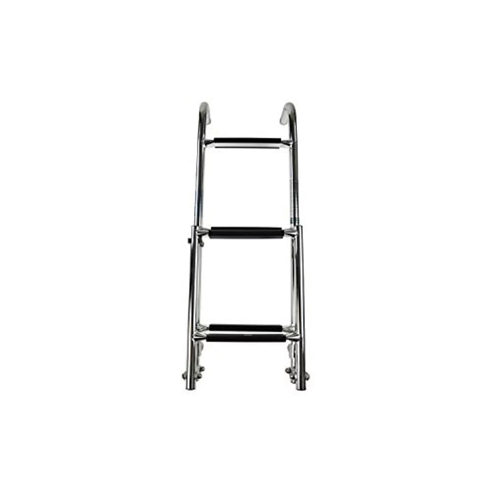 Marine City Sizetainless Sizeteel Marine Grade Boat Yacht 3+2 Sizeteps Foldable Boarding Ladder